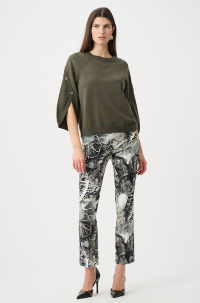 Joseph Ribkoff - Millennium Abstract Print Pull-On Pants