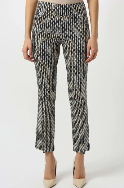 Joseph Ribkoff - Millennium Print Straight Leg Pull On Pants