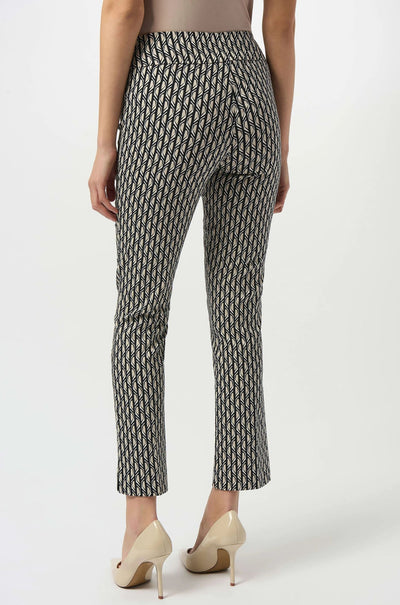 Joseph Ribkoff - Millennium Print Straight Leg Pull On Pants