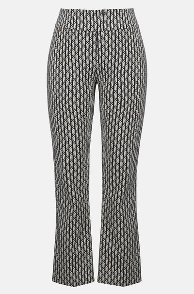 Joseph Ribkoff - Millennium Print Straight Leg Pull On Pants