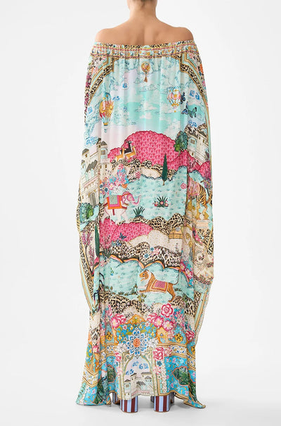 Camilla - Miniature Moments Off Shoulder Kaftan