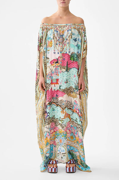 Camilla - Miniature Moments Off Shoulder Kaftan