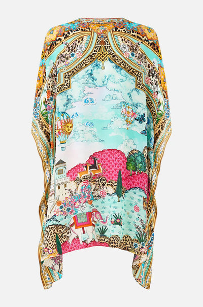 Camilla - Miniature Moments Short Lace Up Kaftan