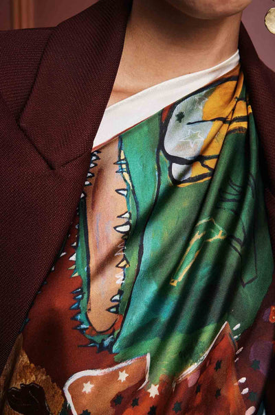 Alèmais - Mlak Silk Scarf