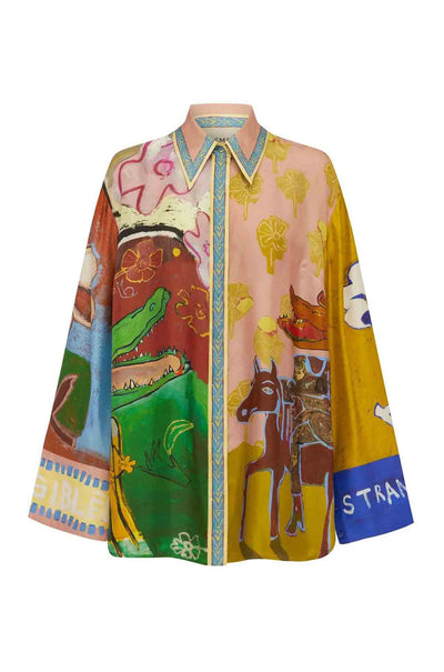 Alèmais - Mlak Silk Shirt