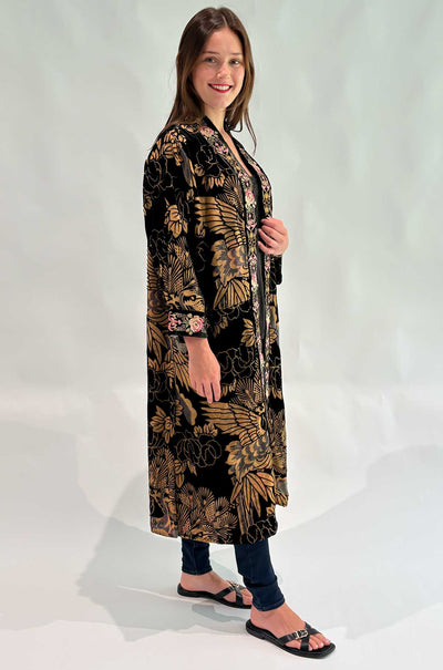 Johnny Was - Myriam Reversible Kimono in Lyla Burnout Lowri
