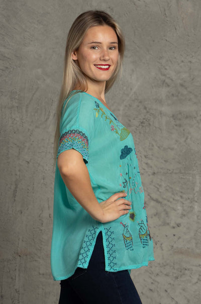 Johnny Was - Linsey Nathaly Blouse