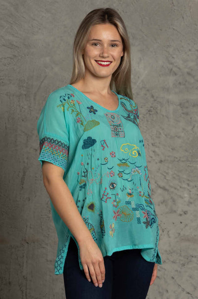 Johnny Was - Linsey Nathaly Blouse