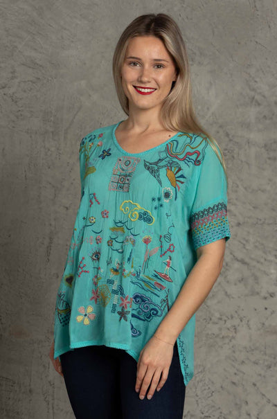 Johnny Was - Linsey Nathaly Blouse