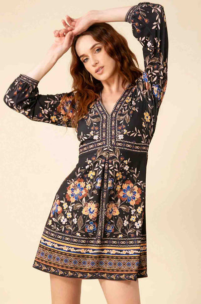 Hale Bob - Nayeli V Neck Dress