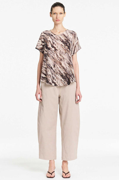 Mela Purdie - Barrel Leg Pant in Gravitene