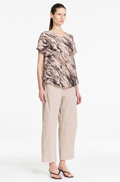Mela Purdie - Neo Shell in Agate Print Silk