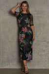 Johnny Was - Neon Jungle Mesh Midi Dress (Australian Exclusive)