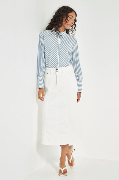 Verge - Gigi Skirt in White