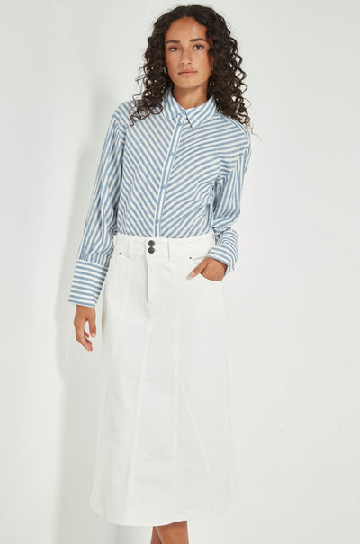 Verge - Gigi Skirt in White