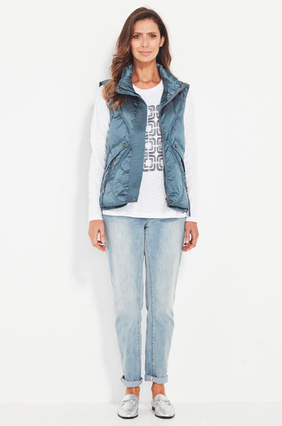 Verge - Nocturnal Vest in Denim