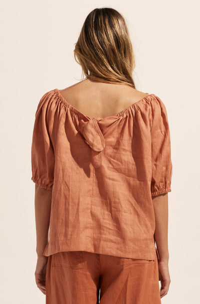 zoe kratzmann - nomad top in ginger