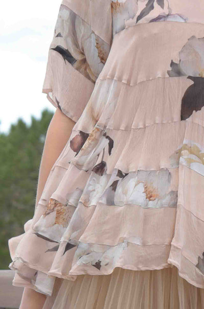 Trelise Cooper - Flowers Of Fancy Not What It Seams Top in Blush Floral