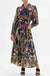 Camilla - Ornate On A Plate Curved Collar Shirt Dress