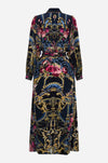 Camilla - Ornate On A Plate Curved Collar Shirt Dress
