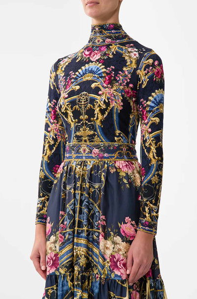 Camilla - Ornate On A Plate Jersey Turtleneck