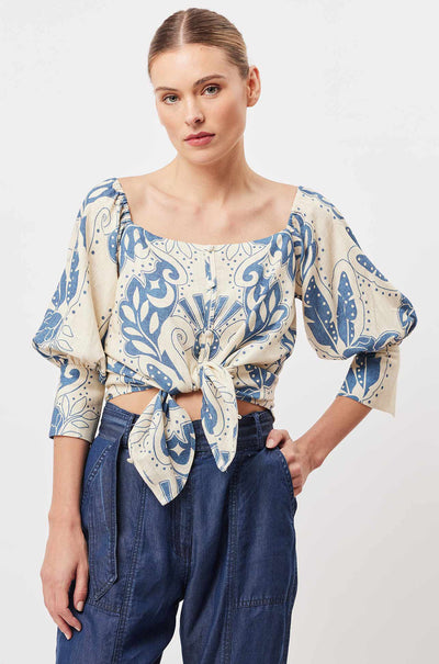 Once Was - Templo Off The Shoulder Top
