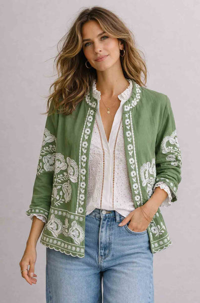 Azure and Indigo - Olivine Jacket