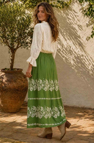Azure and Indigo - Olivine Skirt