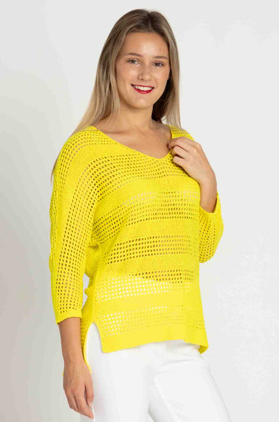 Joseph Ribkoff - Open Stitch Pullover Sweater