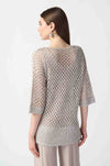 Joseph Ribkoff - Open Stitch Sweater w/ Sequins in Champagne