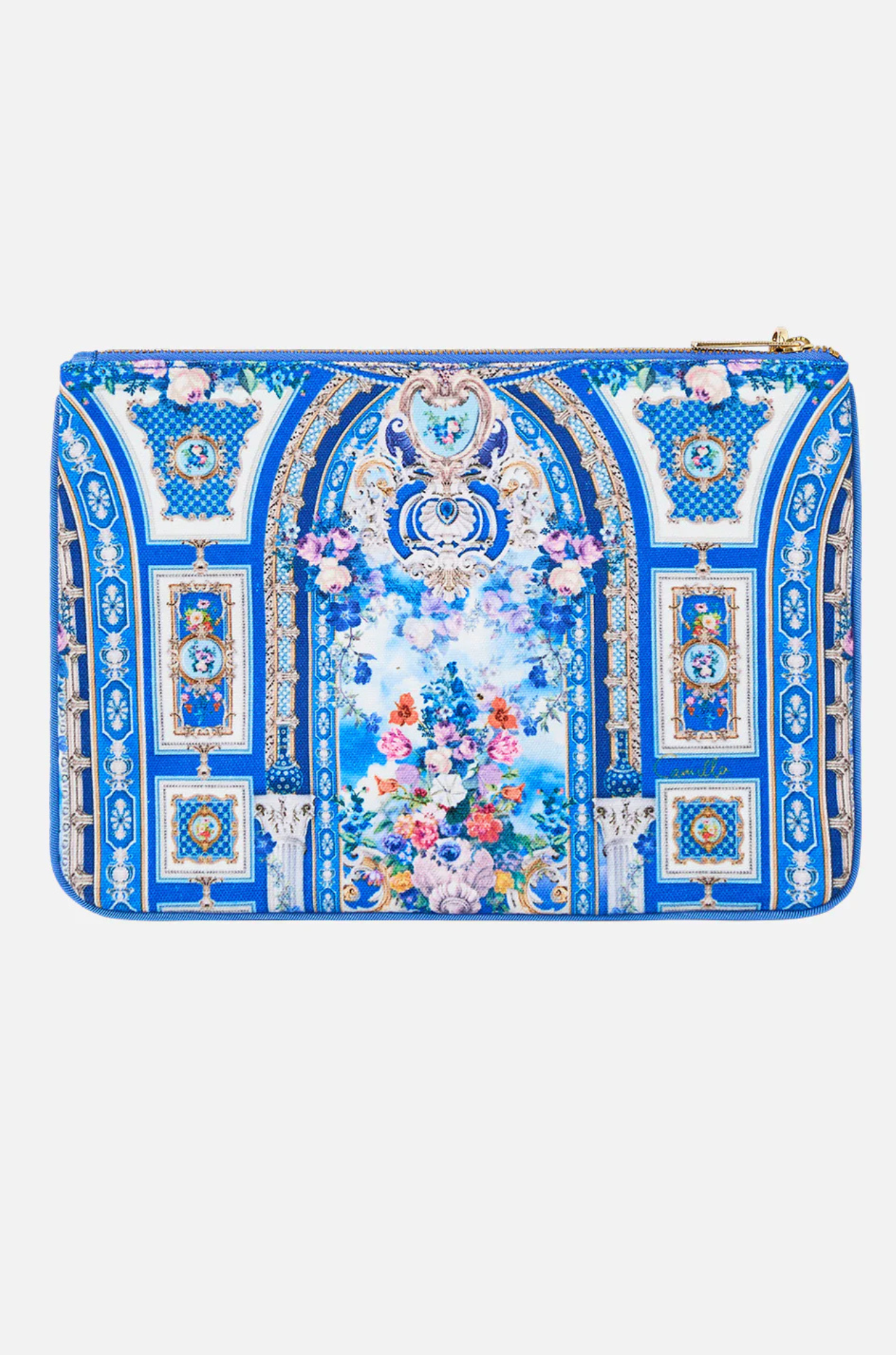 Camilla - Ottoman Opulence Small Canvas Clutch