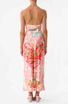 Camilla - Pink Porto Chain Detail Slip Dress