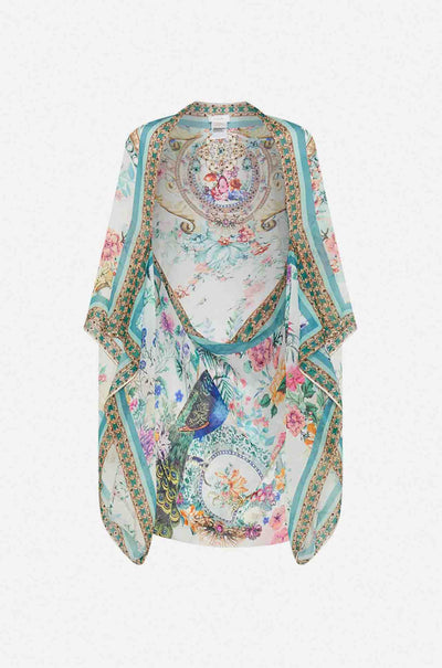 Camilla - Plumes and Parterres Silk Shrug