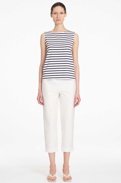 Mela Purdie - Capri Pant in Cotton Panama