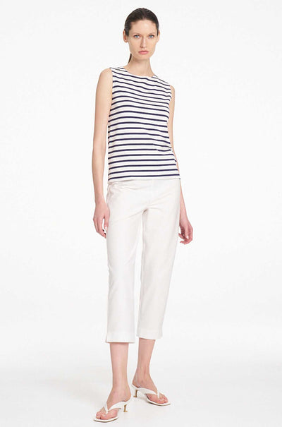 Mela Purdie - Capri Pant in Cotton Panama