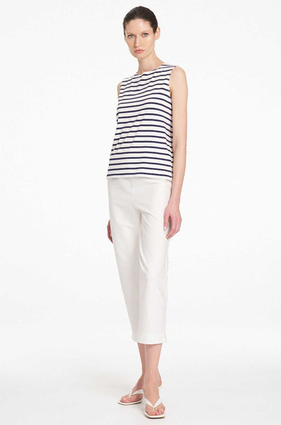 Mela Purdie - Capri Pant in Cotton Panama