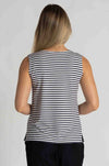 Mela Purdie - Palazzo Shell in Straw Stripe Jersey