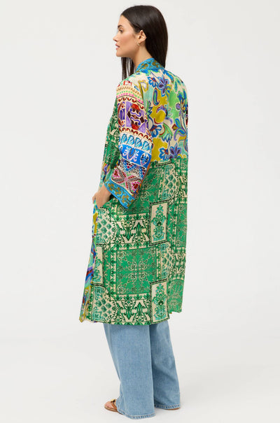 Johnny Was - Patchwork Kimono in Armeria Patchwork