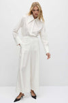 Mela Purdie - Peak Collar Shirt in Powder Weave