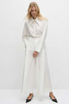 Mela Purdie - Peak Collar Shirt in Powder Weave