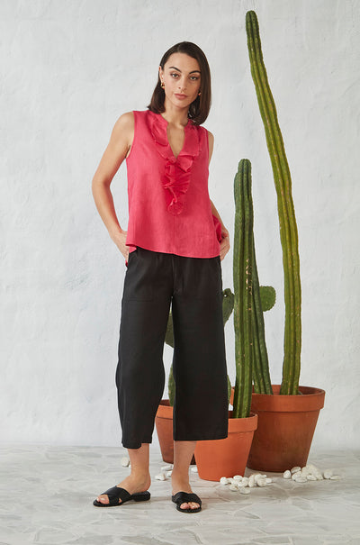 Verge - Penny Top in Magenta