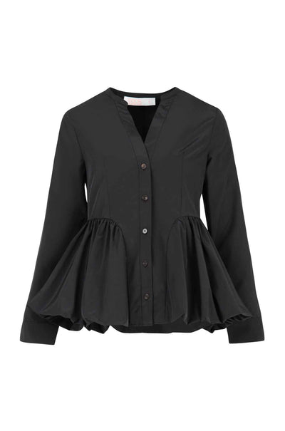 Coop - Swish You Were Here Peplum Play Top