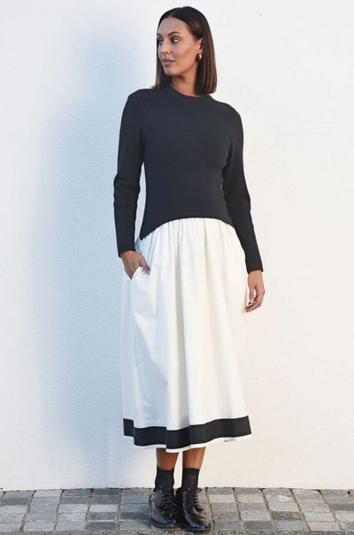Trelise Cooper - Waste Not, Want Knit Pepper Half Dress