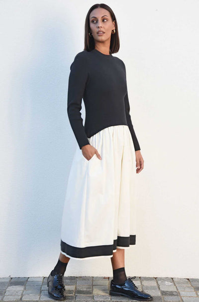 Trelise Cooper - Waste Not, Want Knit Pepper Half Dress