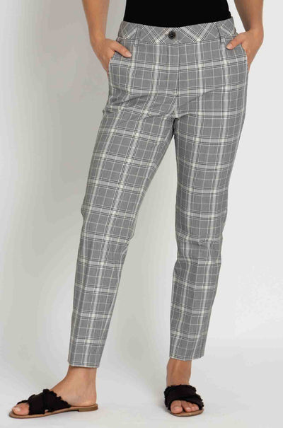 Marc Cain - Plaid Print Pant