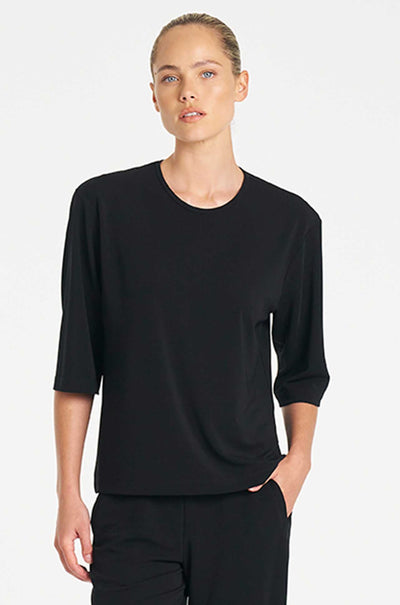 Mela Purdie - Plaza Crew Top in Powder Knit