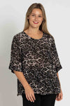 Mela Purdie - Plaza T in Savoy Animal Silk