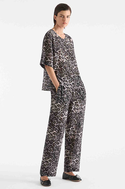 Mela Purdie - Plaza T in Savoy Animal Silk