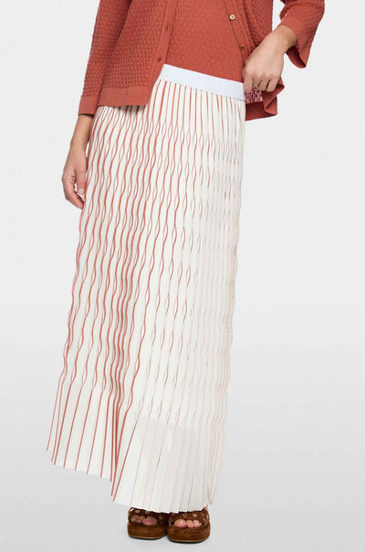 Marc Cain - Blazing Sun Maxi Skirt w/ Pleats