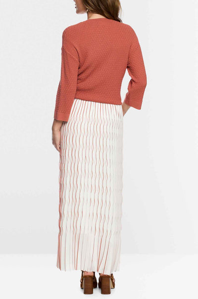 Marc Cain - Blazing Sun Maxi Skirt w/ Pleats